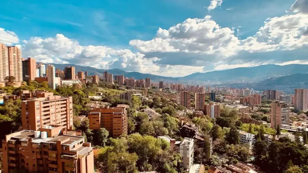 Vista de Medellín